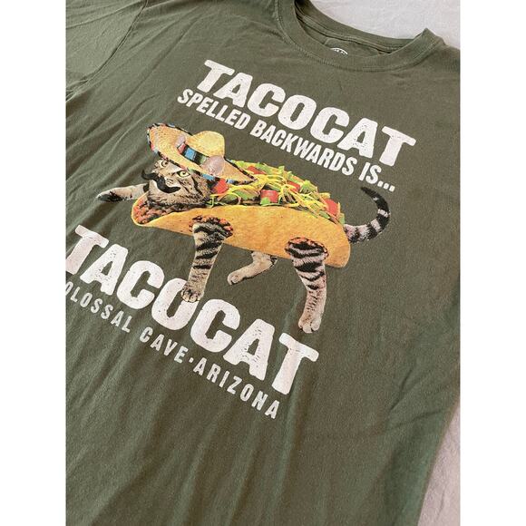 The Duck Company Green T-Shirt Colossal Cave AZ SZ L - Picture 2 of 7